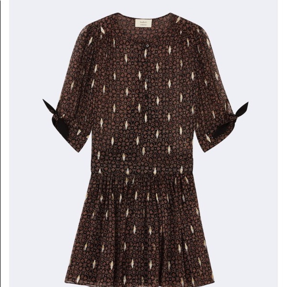 BA&SH Madrid silk dress